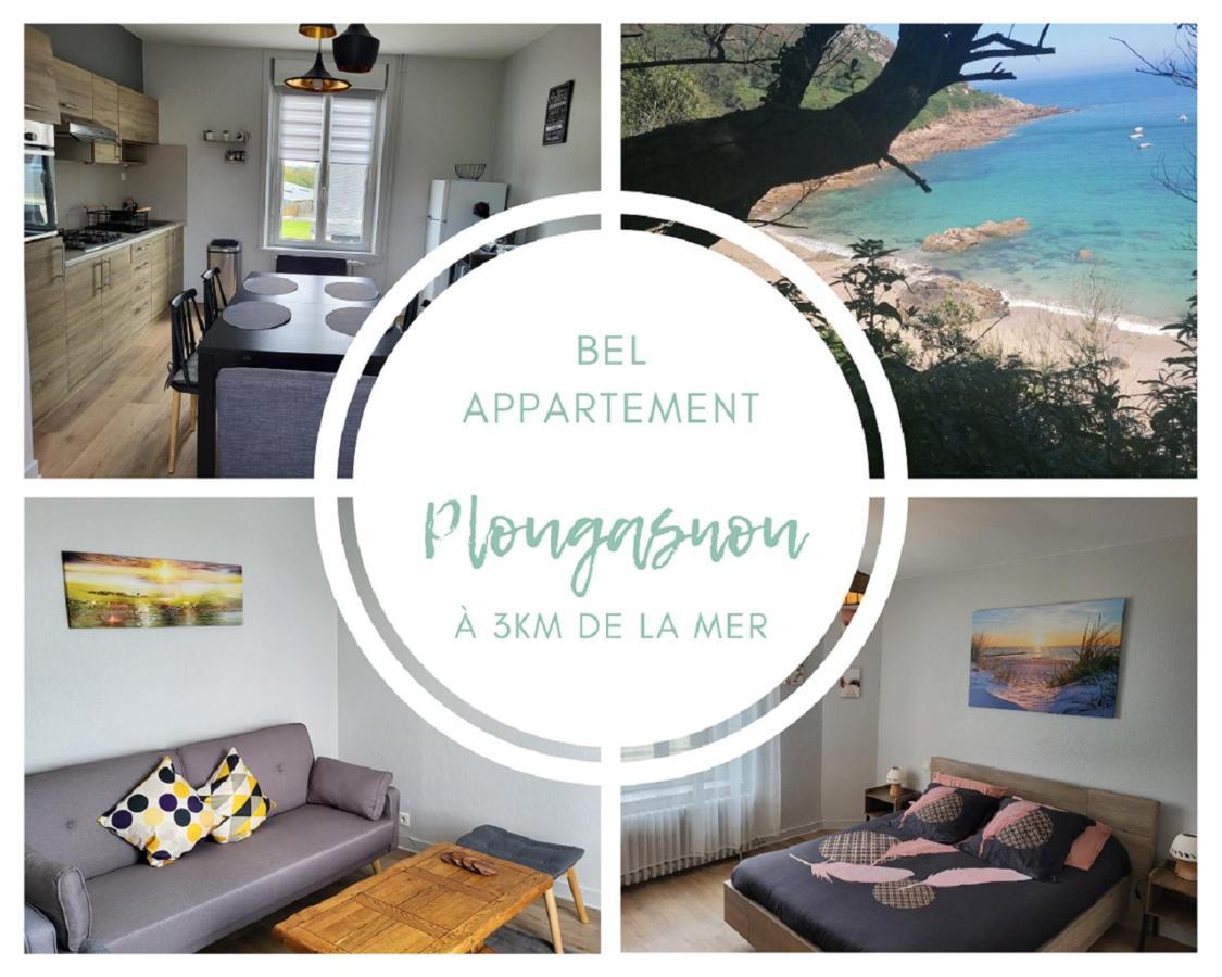 Appartement Paisible En Baie De Morlaix ปลูกาส์นู ภายนอก รูปภาพ